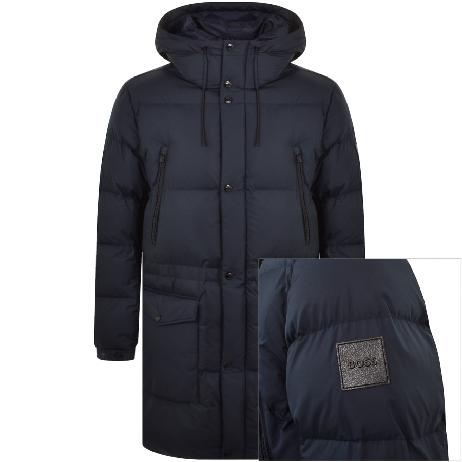 BOSS H Condolo2 Jacket Navy Mainline Menswear